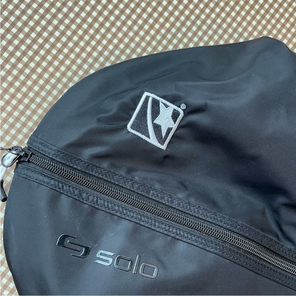 SOLO NEW YORK black backpack. NWT - Picture 4 of 9